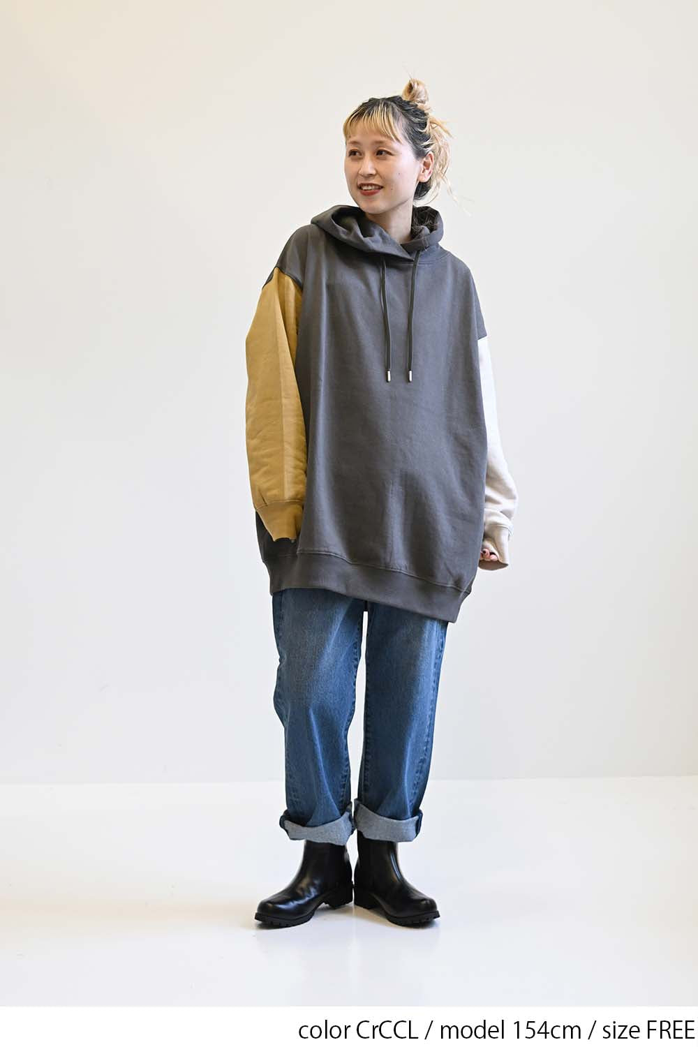 ≪SALE≫Warm Brushed Hoodie Tunic