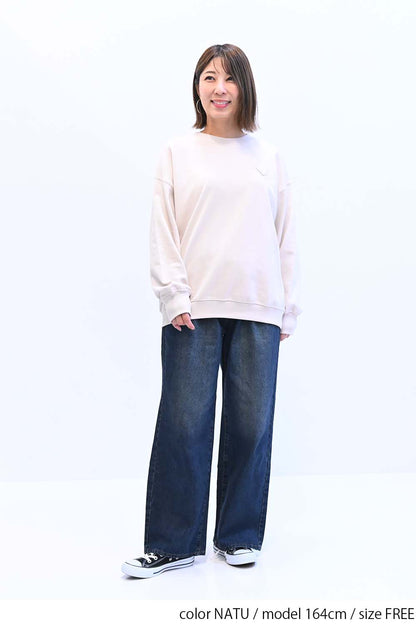 ≪SALE≫Warm Brushed Heart Pullover