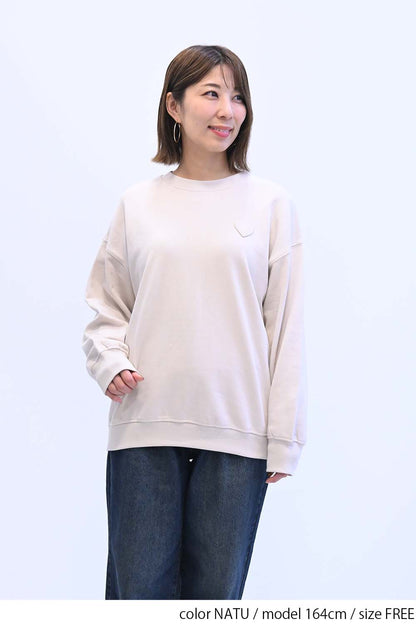≪SALE≫Warm Brushed Heart Pullover