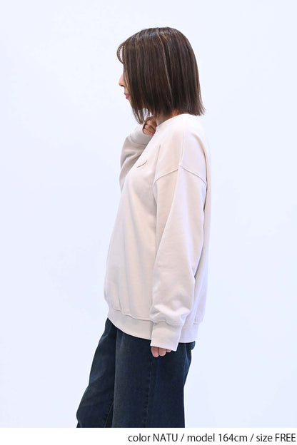 ≪SALE≫Warm Brushed Heart Pullover
