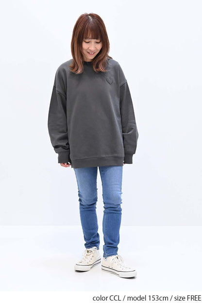 ≪SALE≫Warm Brushed Heart Pullover
