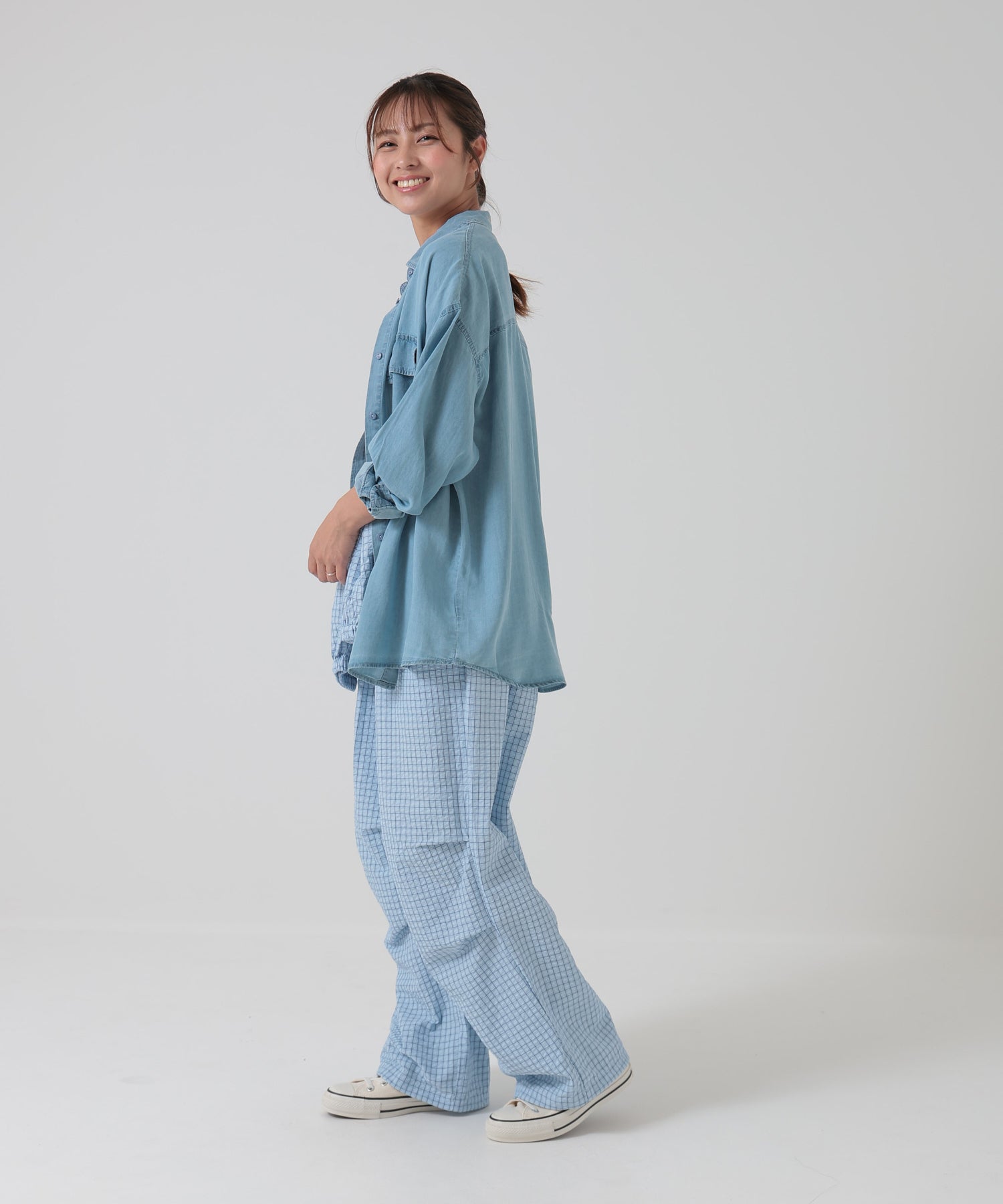 5月22日入荷》ポケ付き長袖BIGデニムシャツ – HEART MARKET