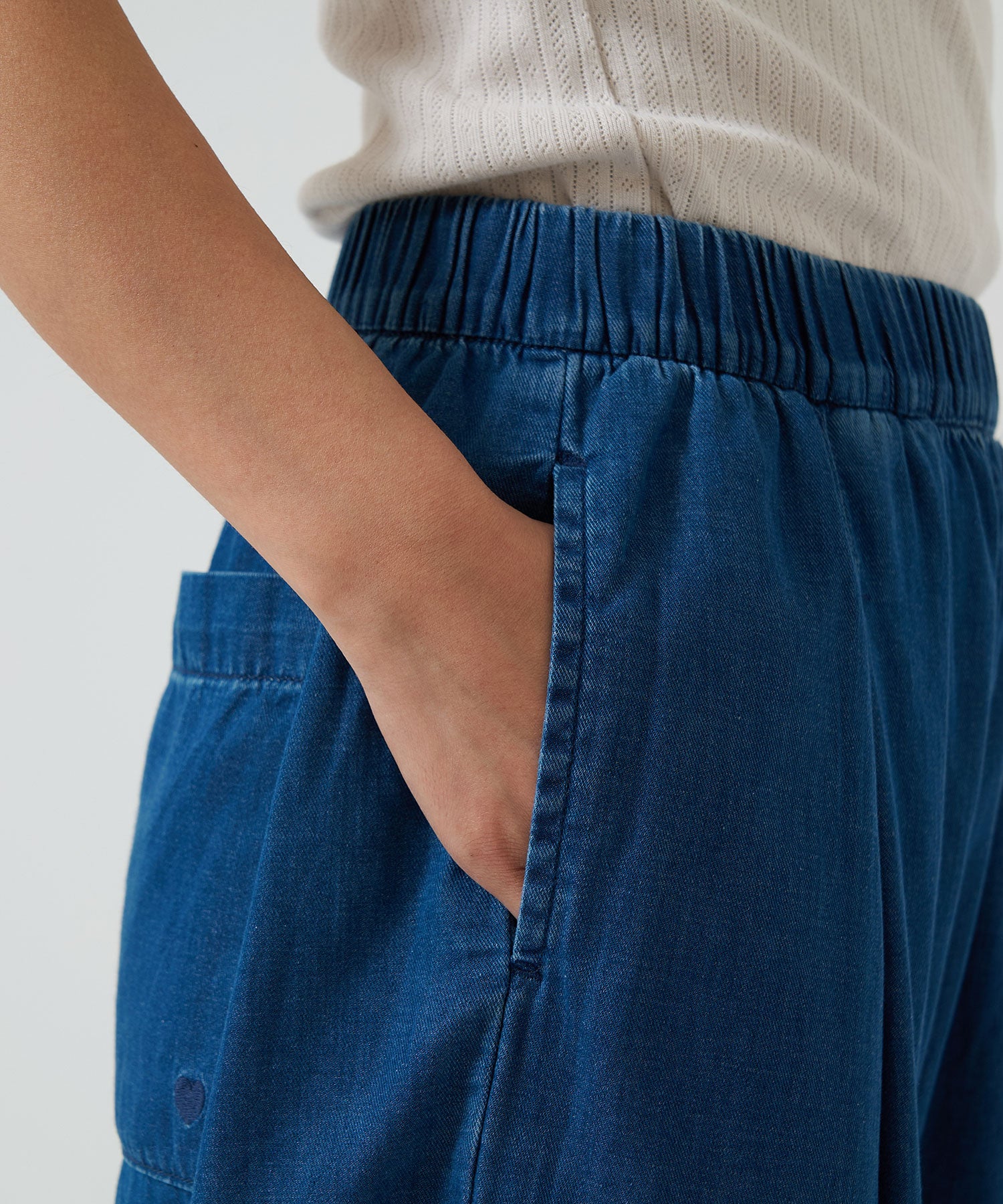 ★《Coming Soon》6oz Denim Wide Tapered Pants
