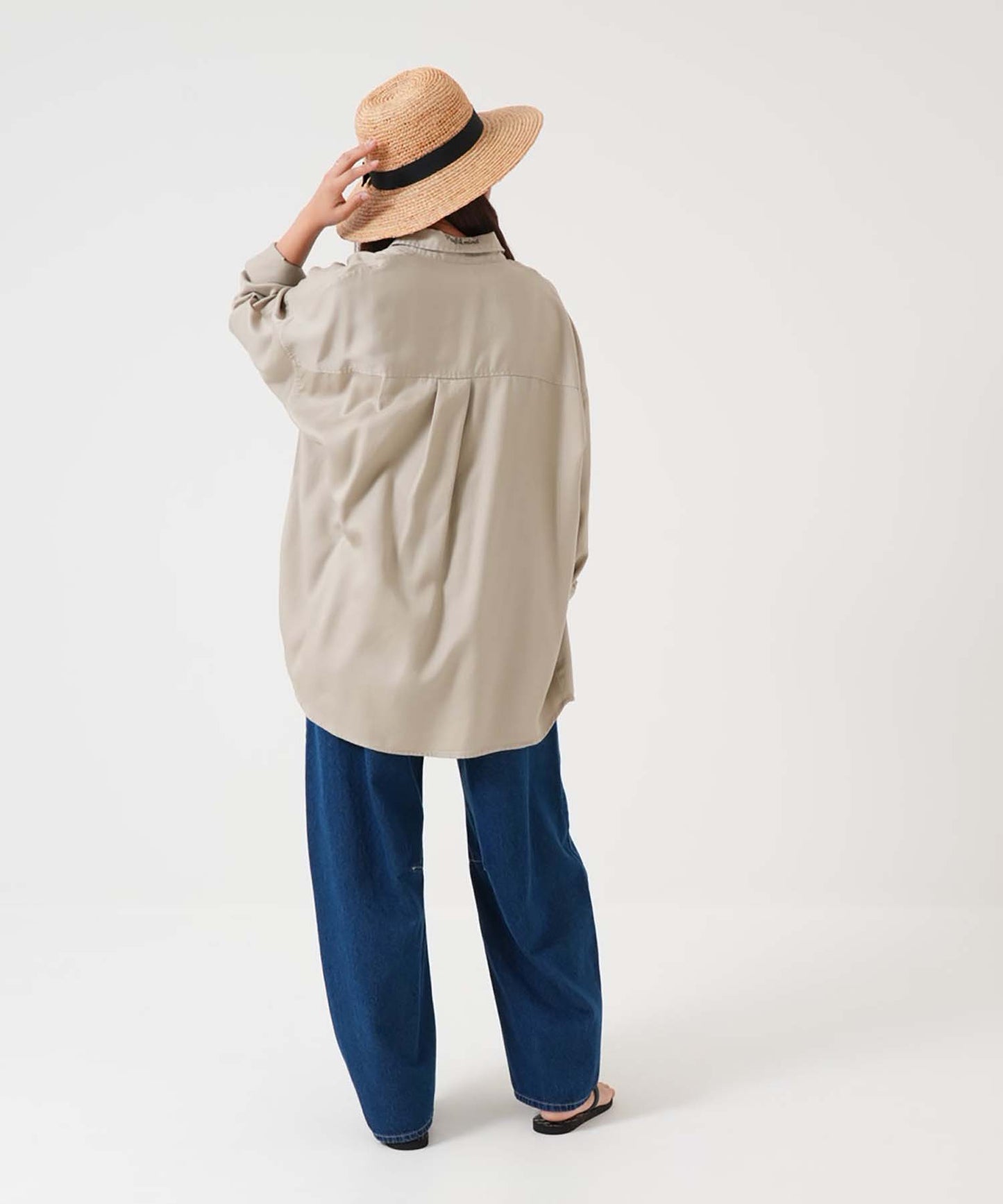 ベージュ/ 162cm / FREE