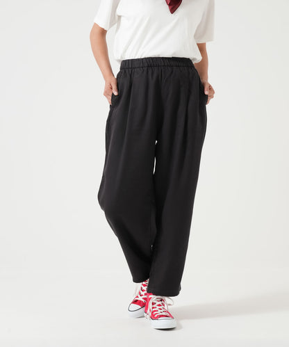 6ozカラーワイドテーパードパンツ