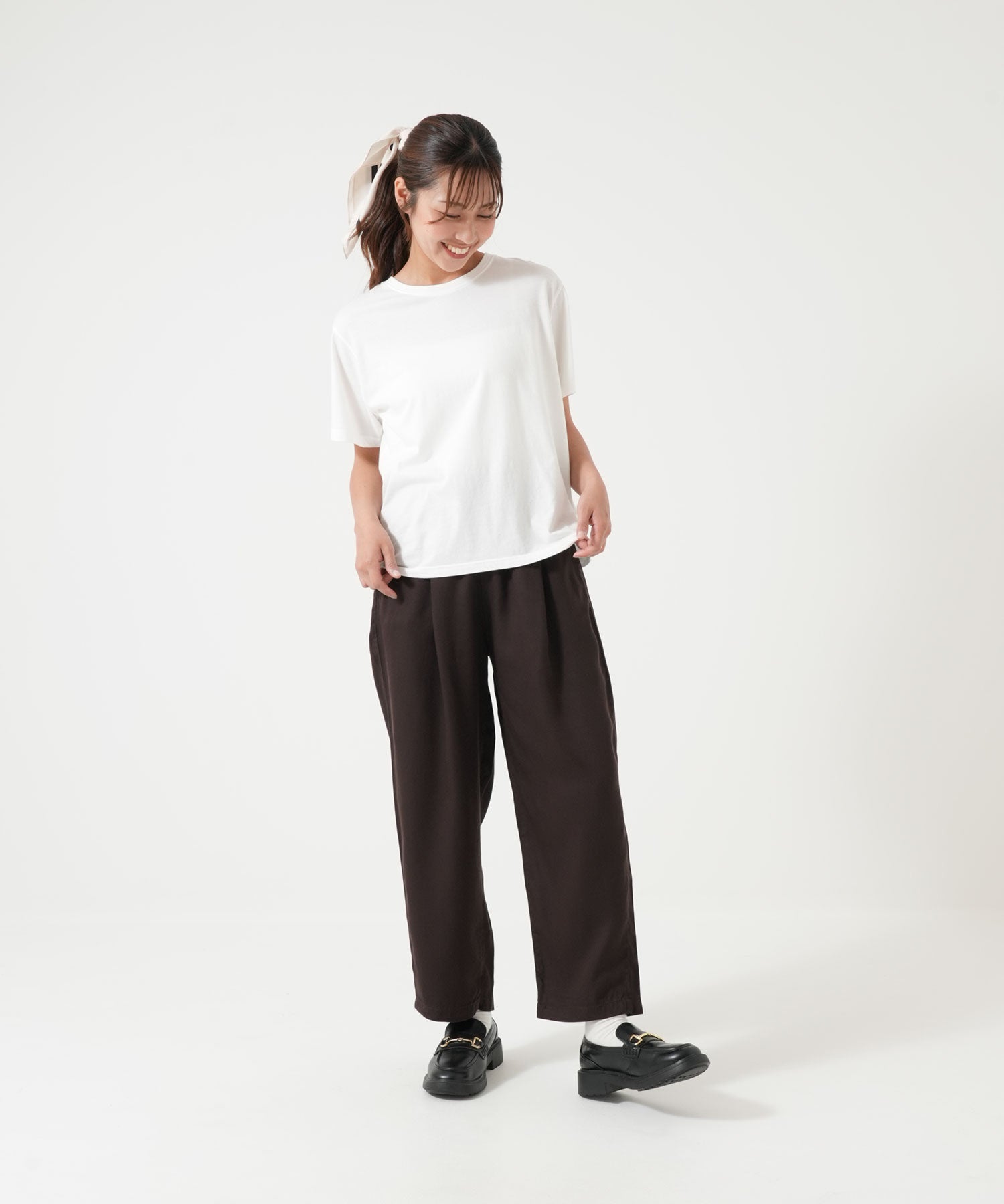 6ozカラーワイドテーパードパンツ – HEART MARKET