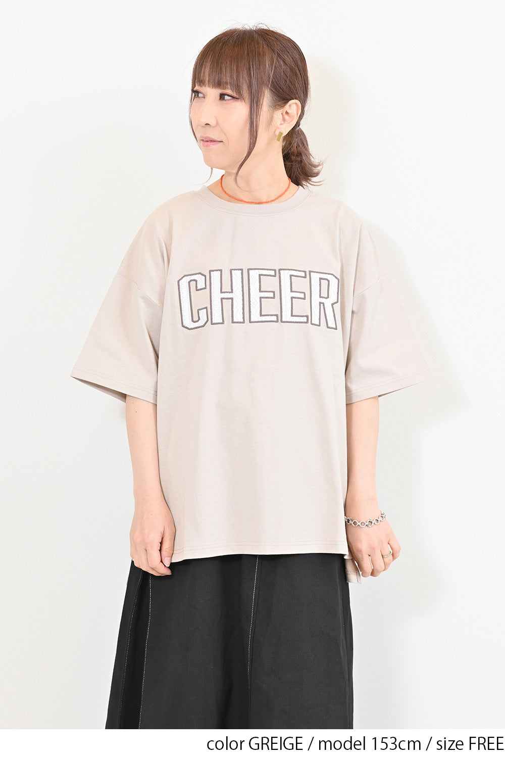 ≪SALE≫Lace Logo Tee