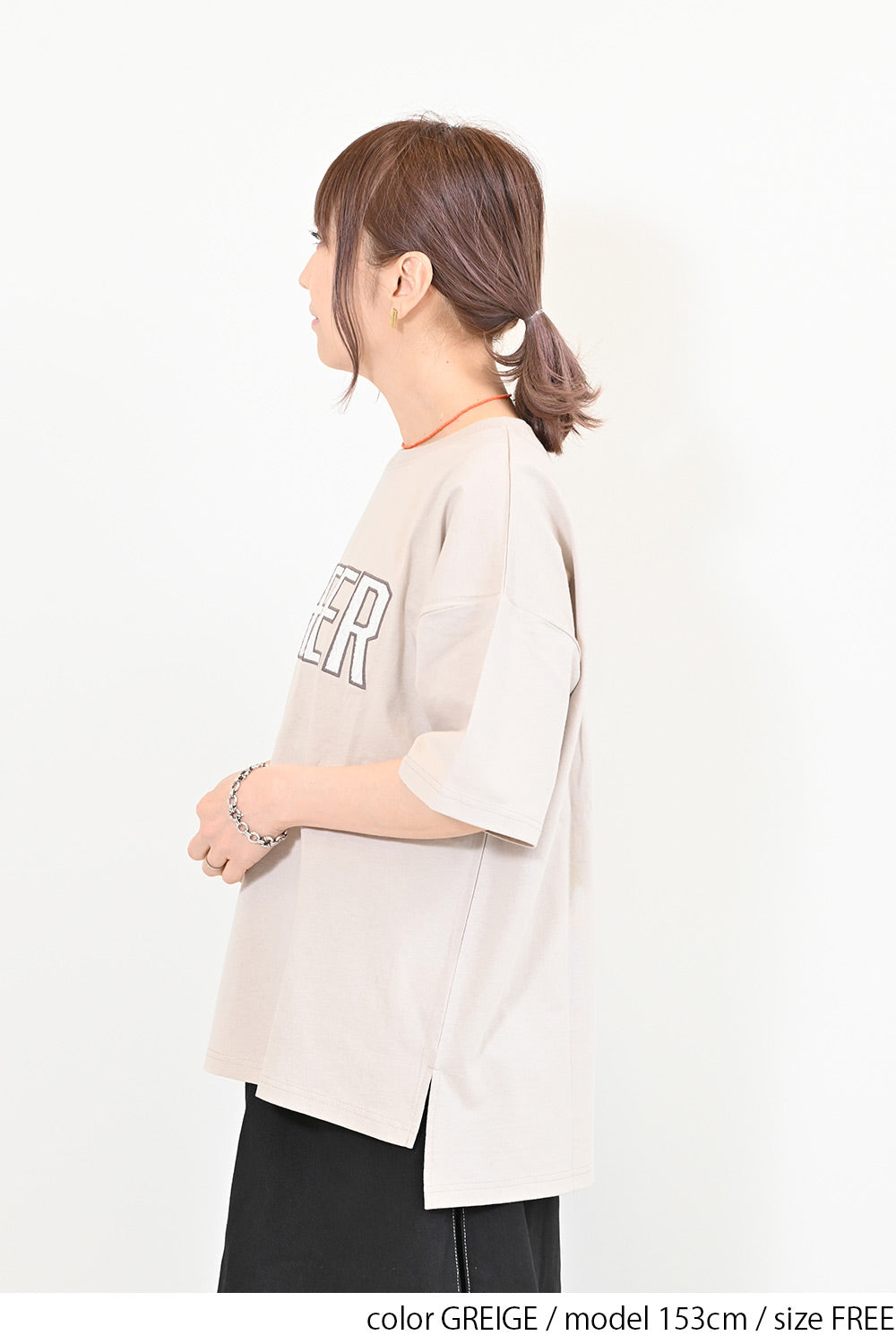 ≪SALE≫Lace Logo Tee