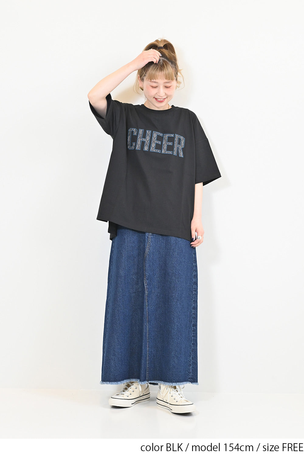 ≪SALE≫Lace Logo Tee