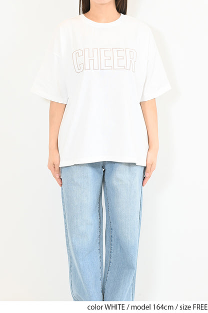 ≪SALE≫Lace Logo Tee