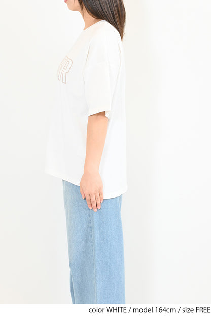 ≪SALE≫Lace Logo Tee