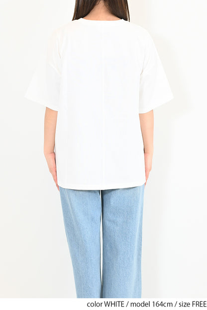 ≪SALE≫Lace Logo Tee