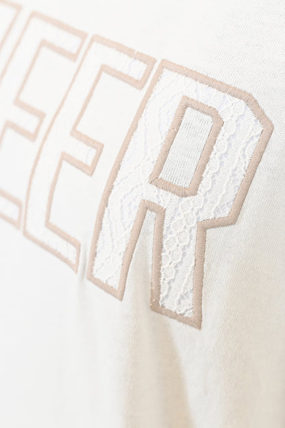 ≪SALE≫Lace Logo Tee