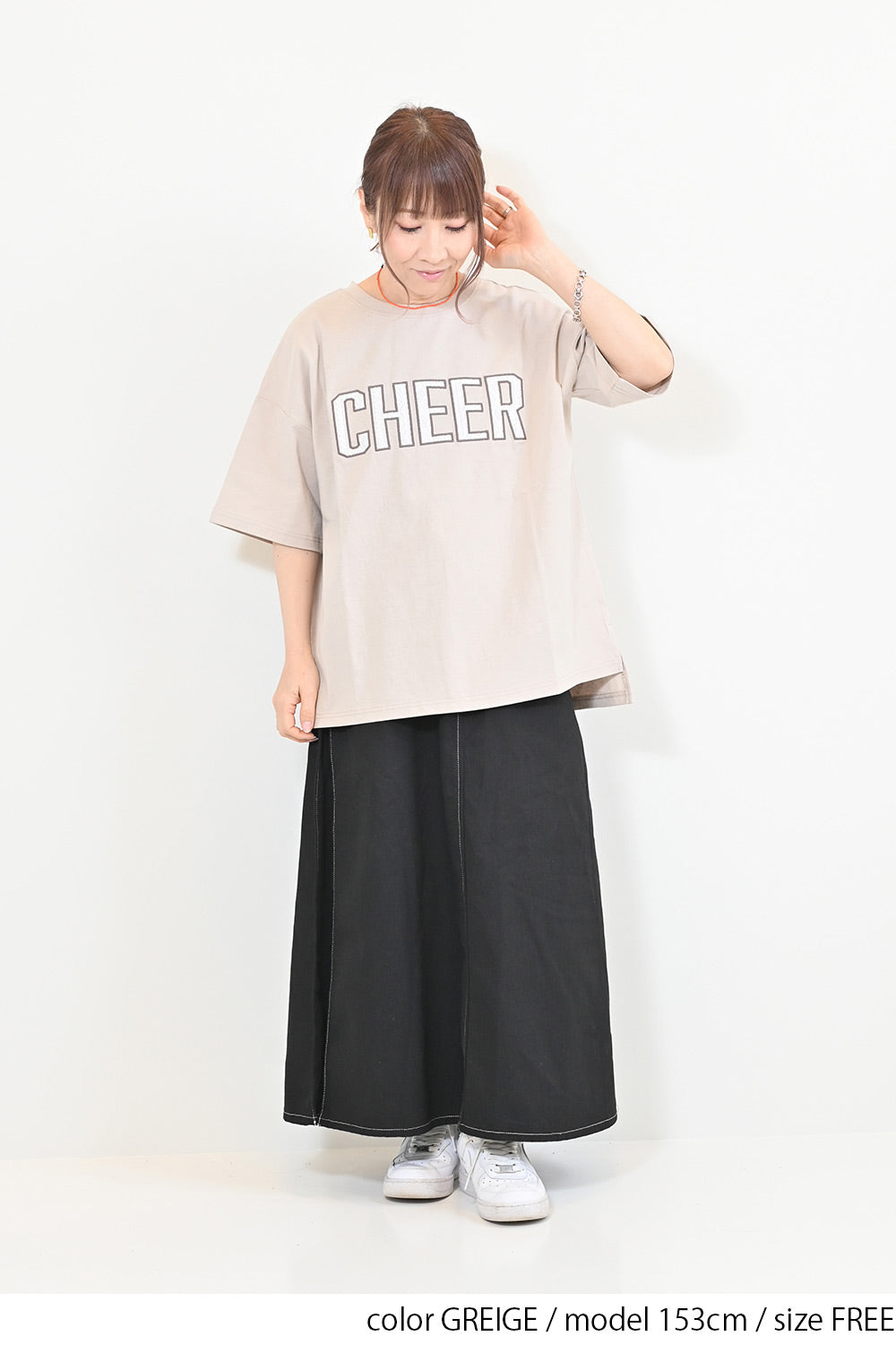 ≪SALE≫Lace Logo Tee
