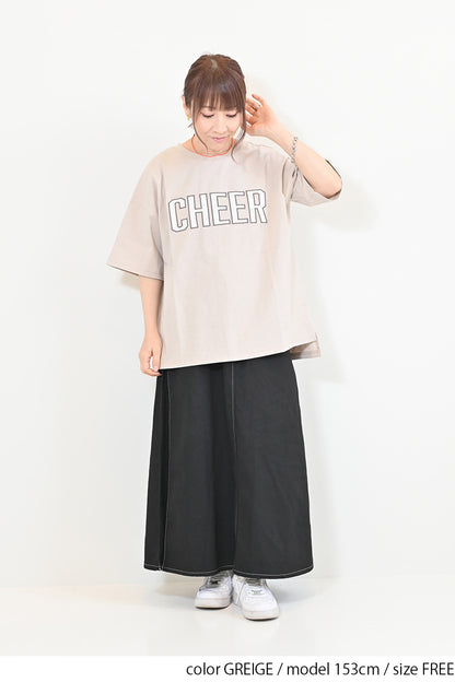 ≪SALE≫Lace Logo Tee