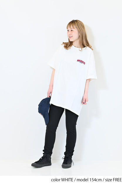 バックアップリケロゴTEE