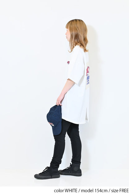 バックアップリケロゴTEE