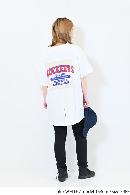 バックアップリケロゴTEE