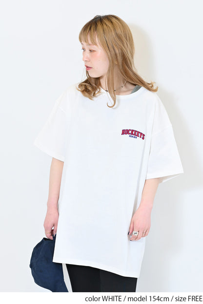 バックアップリケロゴTEE