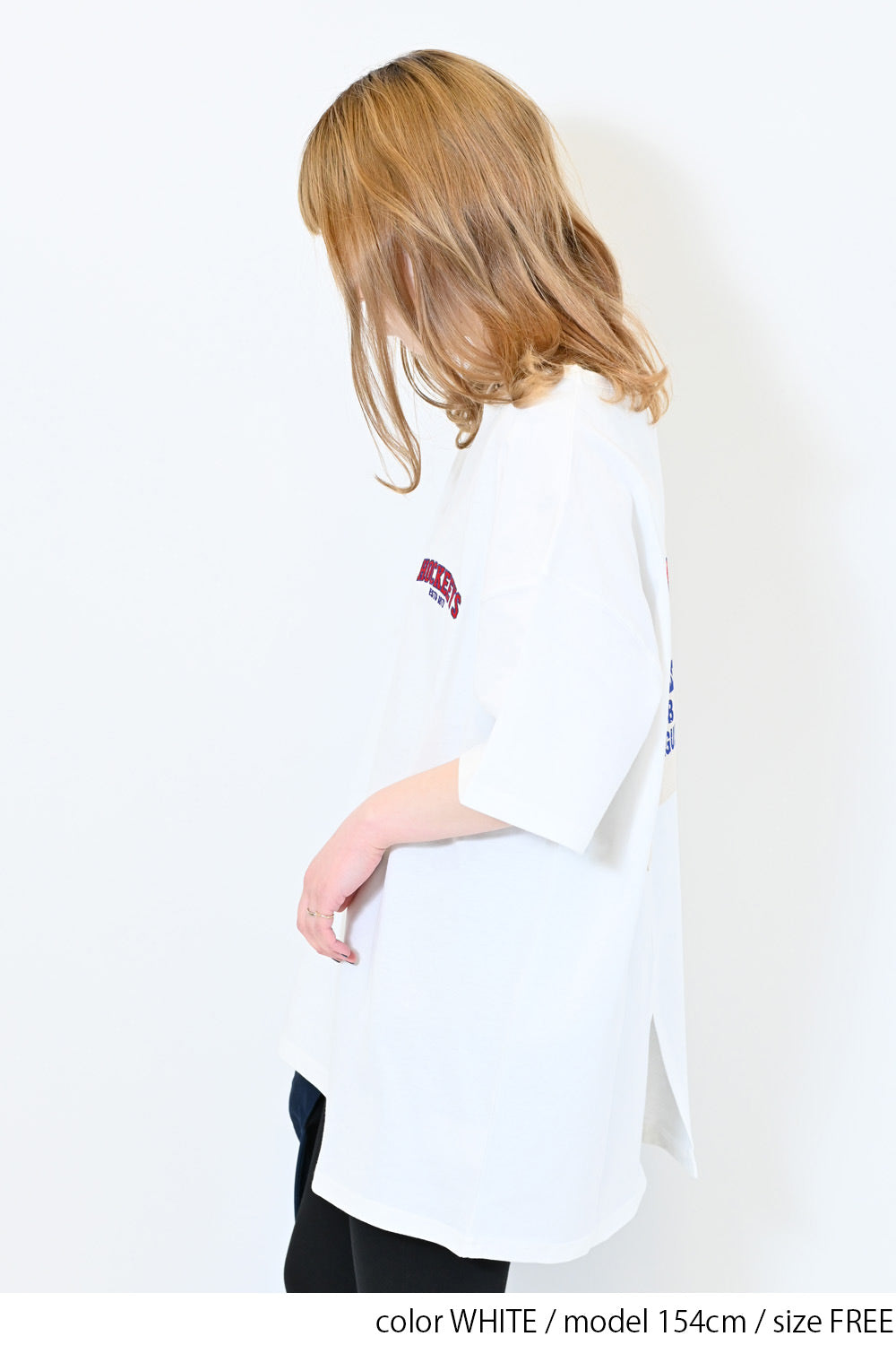 バックアップリケロゴTEE