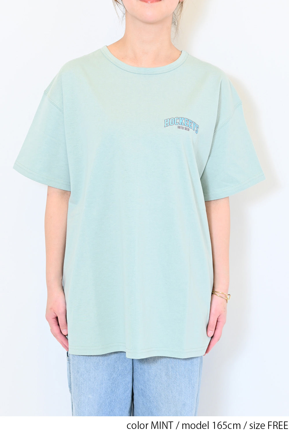 バックアップリケロゴTEE