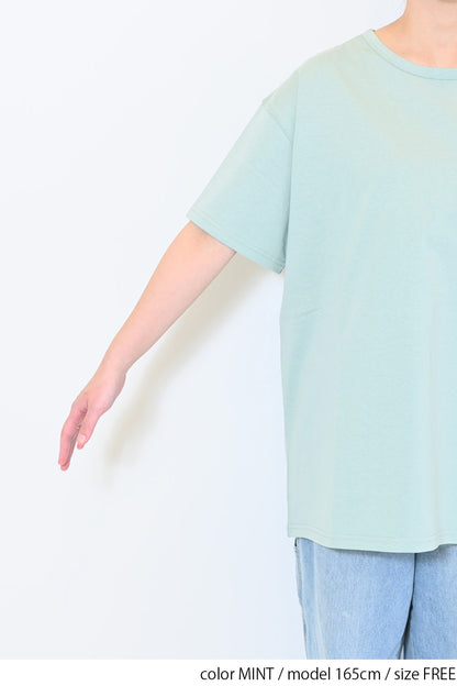 バックアップリケロゴTEE