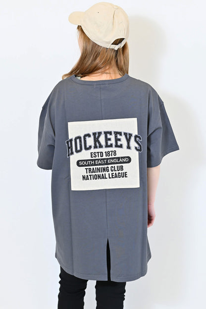 バックアップリケロゴTEE