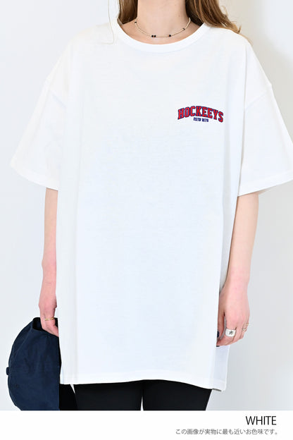 バックアップリケロゴTEE