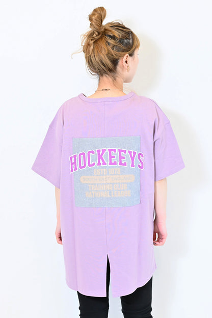 バックアップリケロゴTEE
