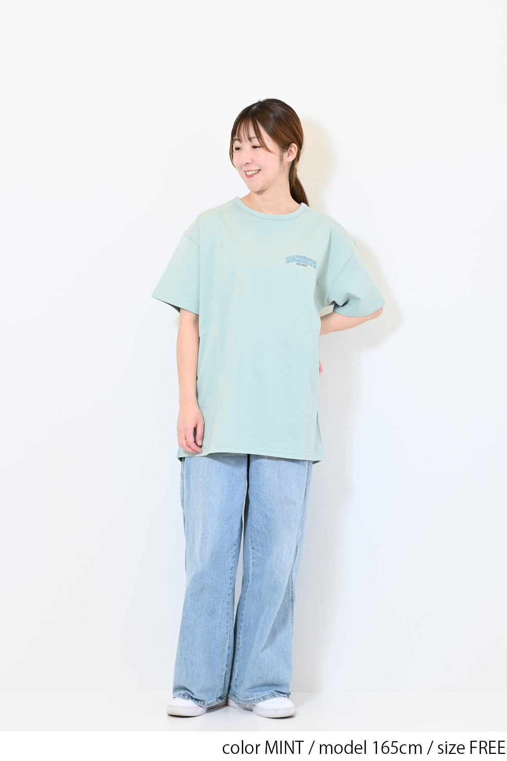 バックアップリケロゴTEE