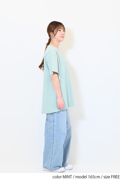 バックアップリケロゴTEE