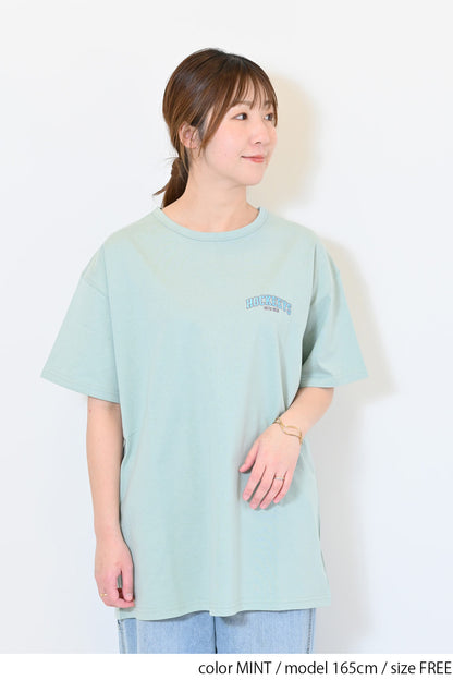バックアップリケロゴTEE