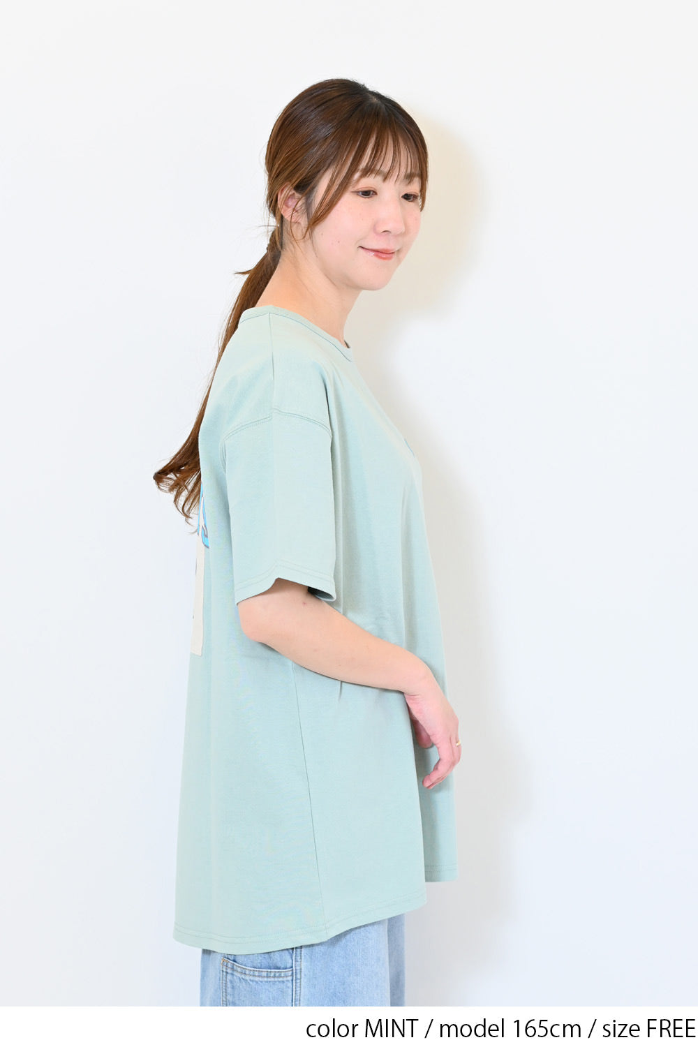 バックアップリケロゴTEE