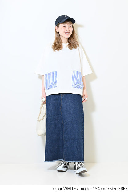 WHITE / 154cm / FREE