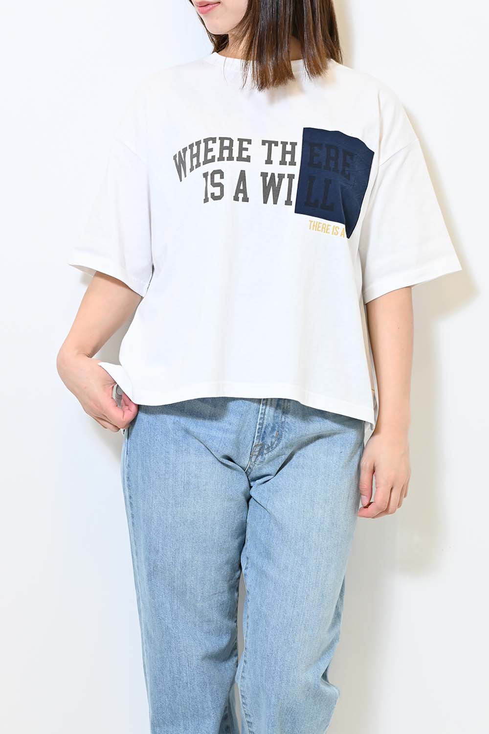 ≪SALE≫ Color Pocket Print Tee
