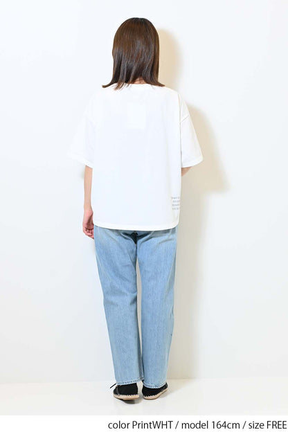 ≪SALE≫ Color Pocket Print Tee