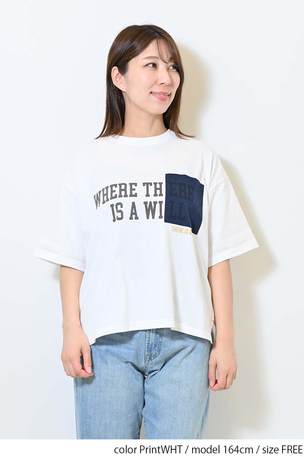≪SALE≫ Color Pocket Print Tee