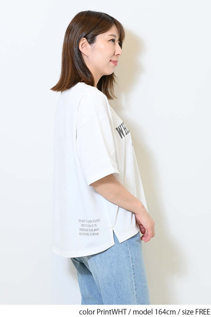 ≪SALE≫ Color Pocket Print Tee