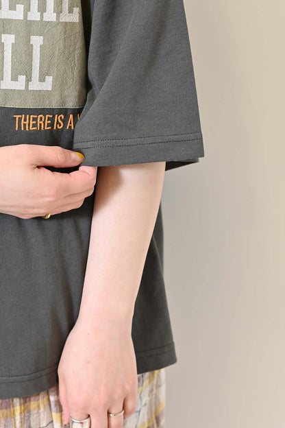 ≪SALE≫ Color Pocket Print Tee