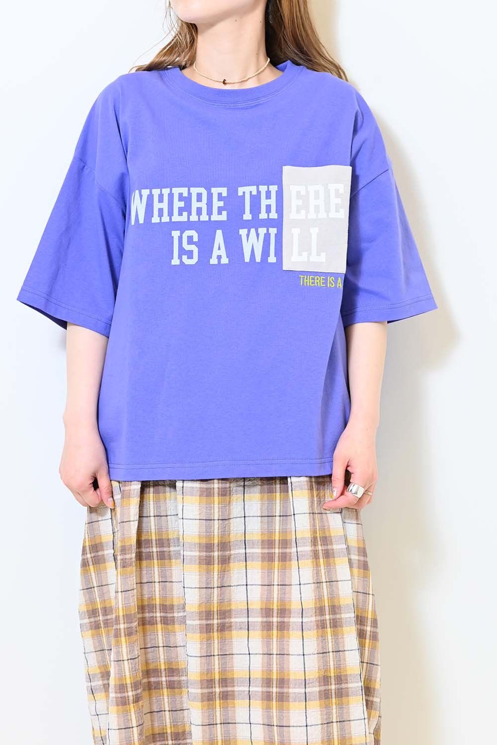 ≪SALE≫ Color Pocket Print Tee
