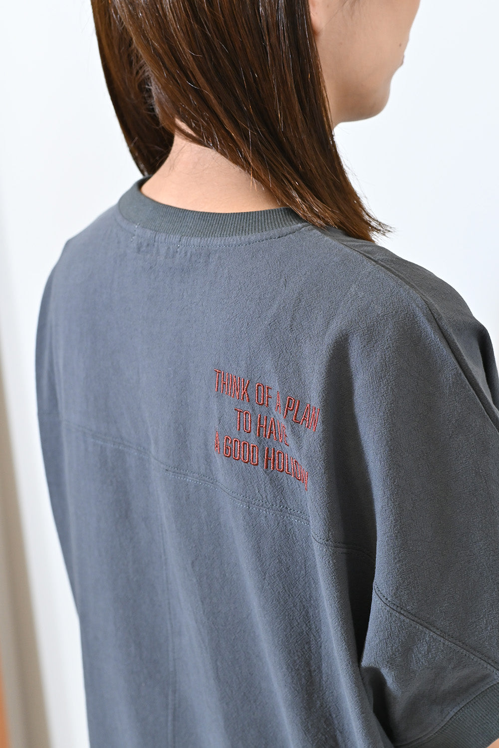 ≪SALE≫ Woven Print Tee