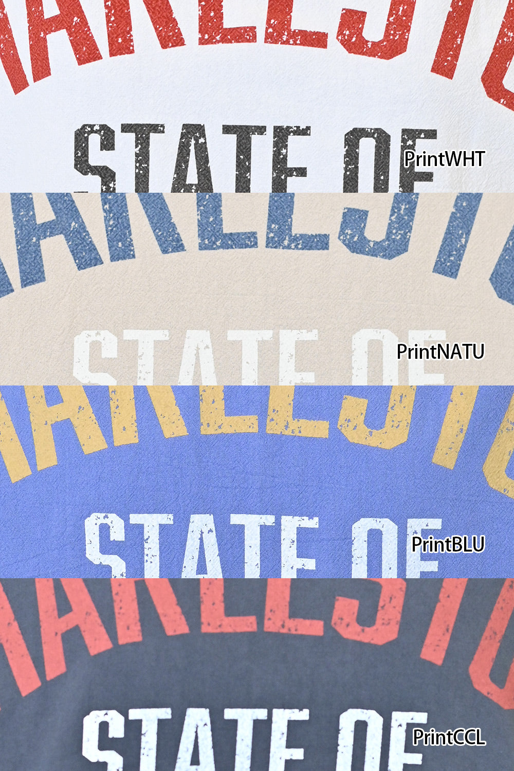 ≪SALE≫ Woven Print Tee