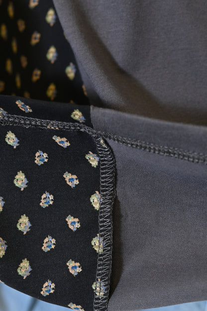 ≪SALE≫ Side Print Panel Pullover