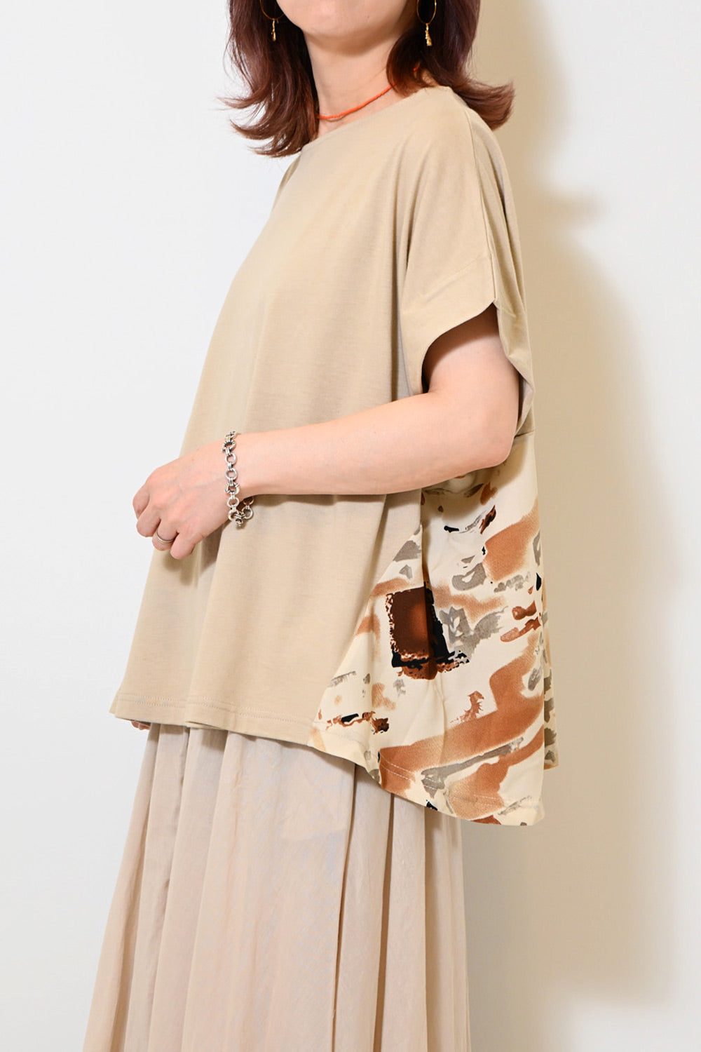 BEIGE / 153cm / FREE
