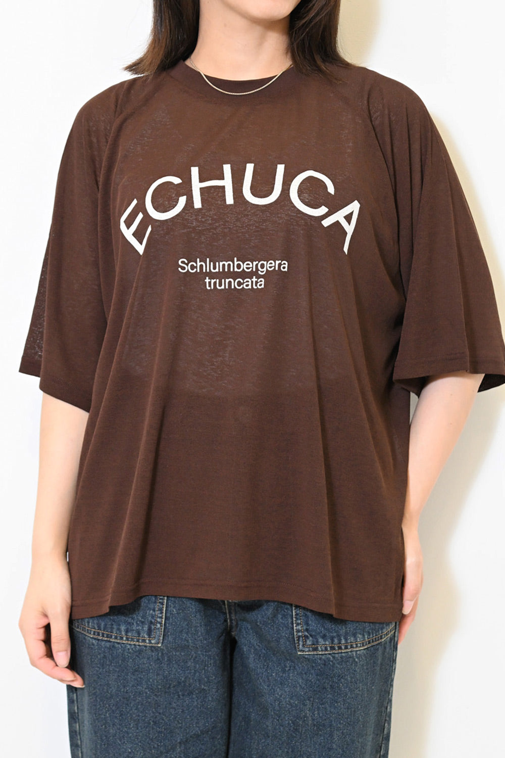 ≪SALE≫シアー梨地ロゴプルオーバー