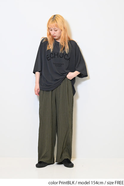 ≪SALE≫シアー梨地ロゴプルオーバー