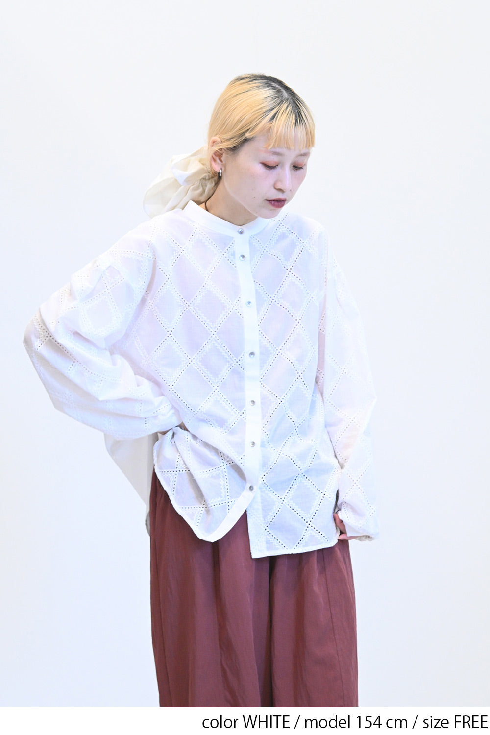 レース切替ブラウス – HEART MARKET