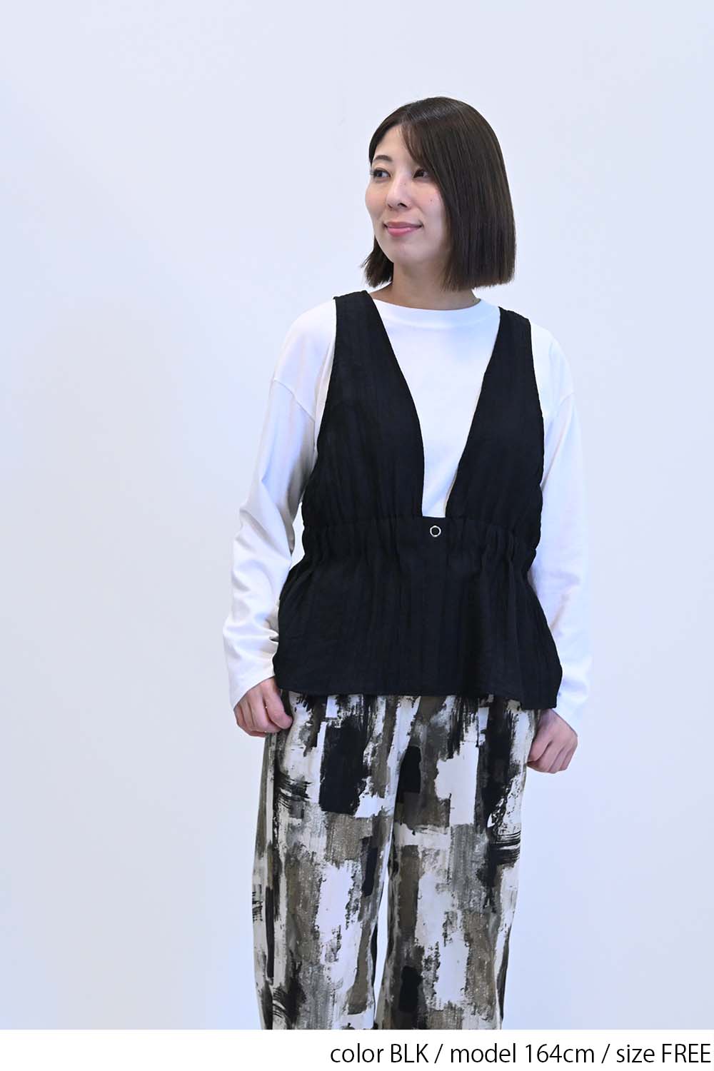 BLK / 164cm / FREE