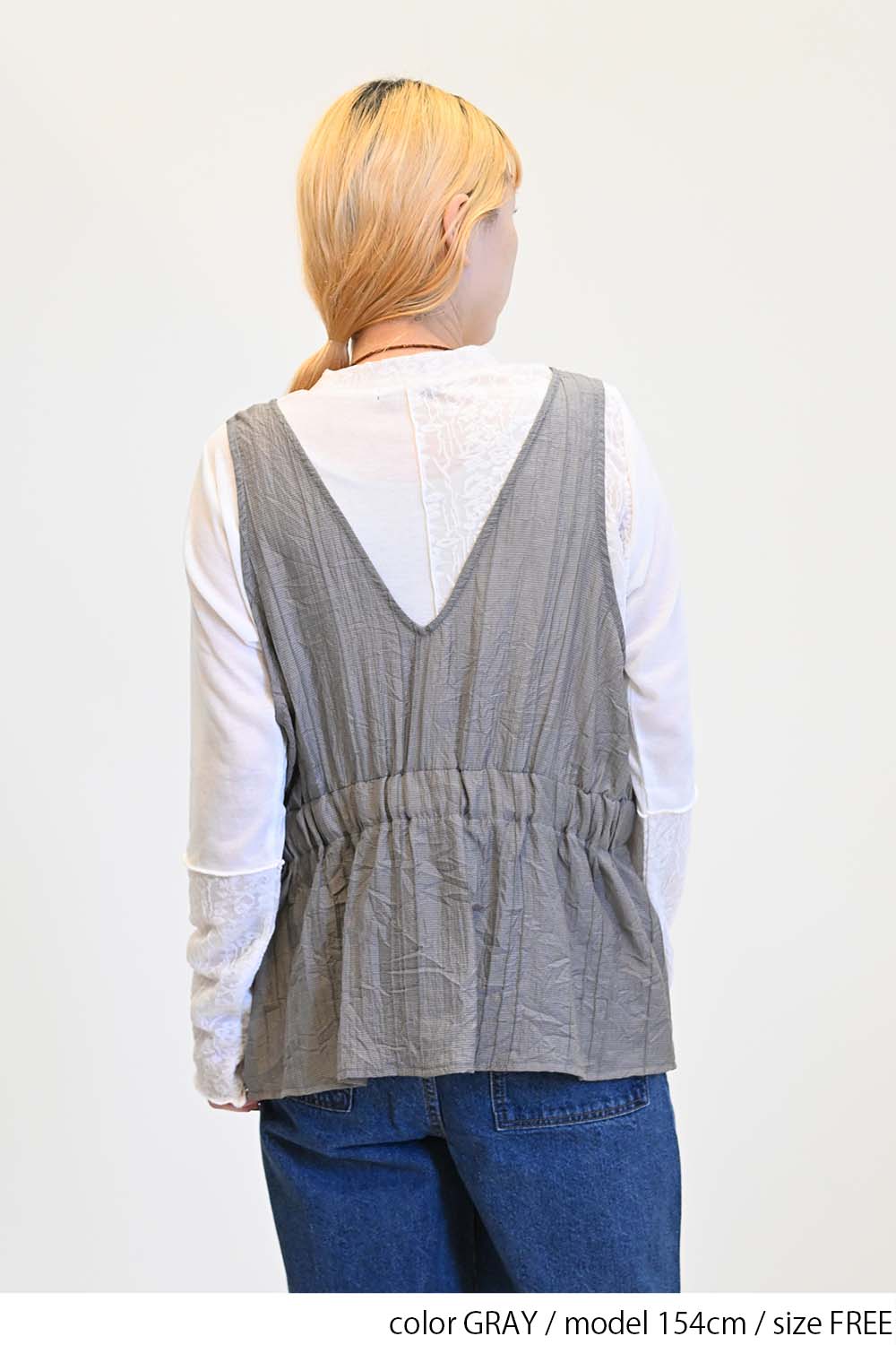 GRAY / 154cm / FREE