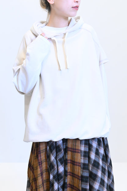 ≪SALE≫ Slub Fleece Hooded Vest
